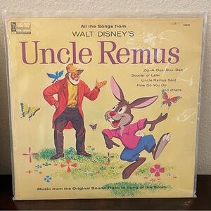 Walt Disney's Uncle Remus Vinyl Record
